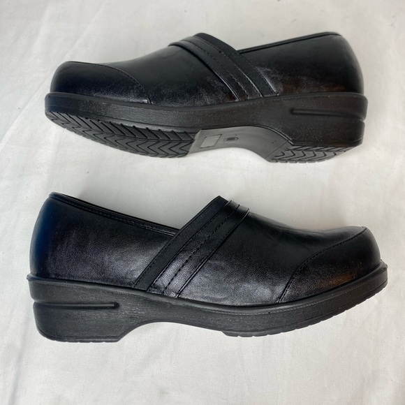 Women Easy Street Black Origin Clogs 10WW - Picture 8 of 10
